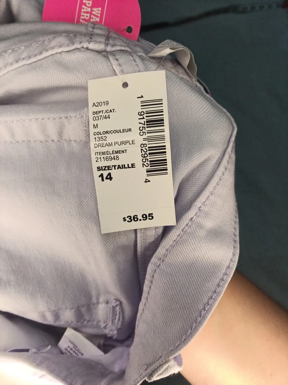 The Children's Place Lavender Skinny Jeans with Distress